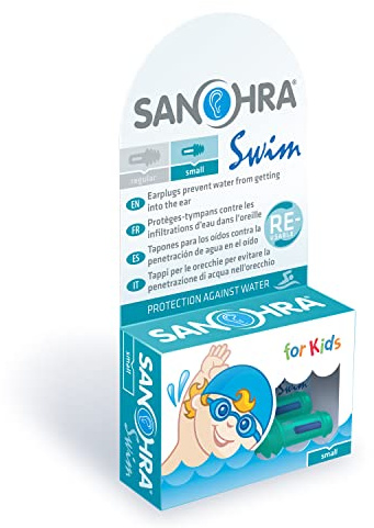 SANOHRA Swim Tappi Orecchie Piscina Bambini e Piccoli Canali Uditivi