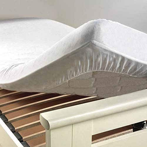Douceur d'Intérieur Coprimaterasso, Cotone, Bianco, 140 x 190 cm