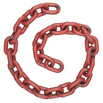 Joma-Tech Forstkette, Rückekette, Meterware 10mm rund in 1m länge