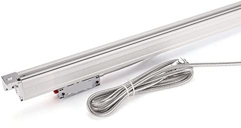 Bewertungslineal, Gitterlinealsensor, Hochpräzises Fräsen Drehmaschine Schleifer DRO Lineare Skala 200 mm-1000 mm TTL Grating Lineal Encoder Sensorverschiebung zur Verfolgung des Werkzeugfehlers in de