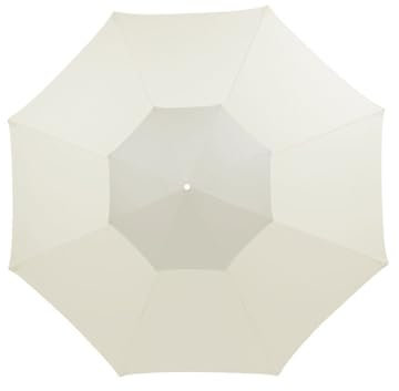 YLSZHYR Double Top Sonnenschirm-Regenschirmtuch Ersetzen Sie die Oberfläche Des Gartenschirms Im Innenhof Im Freien Ersetzen Sie das Regenfeste Sonnenschutztuch für Den(#1 2.7m)
