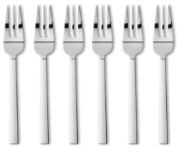 Sambonet Neutra W0724 - Set 6 forchette da torta, in acciaio INOX 18/10-52569A55 [SP] UVP: 30,90