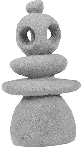 KITANDOVE Bonsai Landschaftsstein Skulptur Für Zen Garten Dekoration Gartenlandschaft Mit Mikrolandschaftsaccessoires Für Zuhause