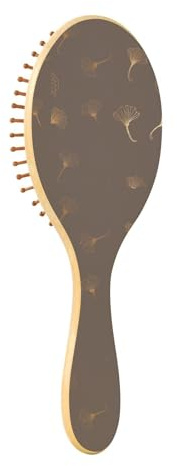 Spazzola per capelli in legno, spazzola per pagaia, spazzola in legno per la crescita dei capelli, spazzola per messaggio in legno personalizzabile
