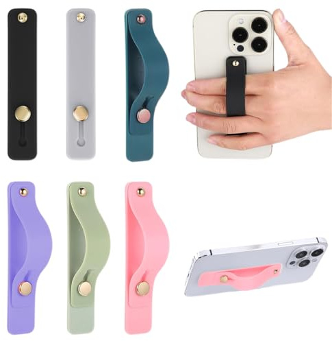 CULEO Mobile Phone Grips,6pcs Phone Case Wristband Phone Holder