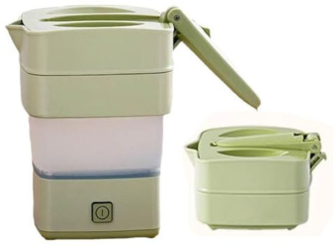 Bollitore elettrico pieghevole da viaggio - Bollitore elettrico in silicone da 500 ml, bollitore riscaldante pieghevole con fondo in acciaio inossidabile e mantenimento in caldo, bollitore elettrico