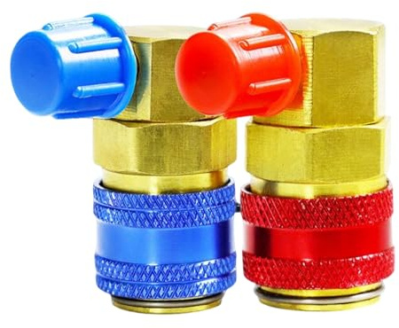 Adaptateur de raccord pour climatisation, connexions rapides pour tuyaux de systèmes AC | Accessoires polyvalents de conversion pour les amateurs débutants et professionnels