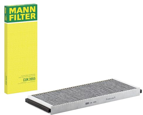 MANN-FILTER CUK 3955 Filtro aria cabina - Filtro Antipolline con Carbonio attivato - per Autovetture + veicoli commeriali