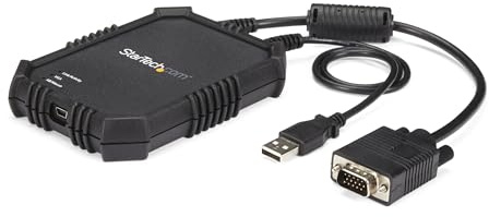 StarTech.com USB 2.0 KVM Konsole Mobiler Laptop Crash Cart Adapter mit Datenübertragung und Videoaufnahme KVM-Switch 1 x ports 1 lokaler Benutzer Desktop