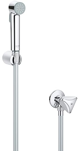 GROHE 27514001 Tempesta-F Trigger Spray 30 Set de Douche avec robinet d’arrêt