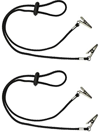 2 Serviettenkette Clip Serviettenhalter KinderKinderlätzchen Flexible