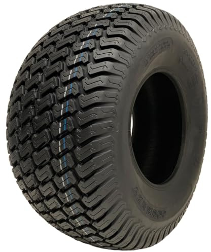 Parnells 1 pneu sans chambre à air Wanda P332 20 x 10,00-8 - 4 couches - Diamètre : 500 mm - Largeur : 236 mm - 540 kg à 22 psi - Épaules arrondies, pas pour la circulation routière