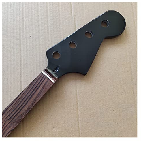 ZUZU Fretless Maple 20 Bünde Bassgitarre Halsteil 4 Saiten Palisander Griffbrett 34 Zoll Mutter Unfertiger Gitarrenhals