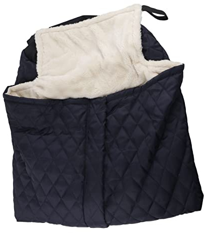 Rollstuhldecke, Rollstuhl-Fleece-Wickeldecke, dicker, warmer, kuscheliger Rollstuhlbezug für Erwachsene und ältere Patienten(Schwarz)