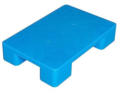 PFCDZDU Kunststoff-Palette, Outdoor-Sicherheits-Gitterrost-Pads, 5PCS Kombination Anti-Rutsch-Plattform-Racks Für Lagerhaus Supermarkt Tierhandlung, Leicht Stapeln (Farbe : Blue-5 Pack, Größe : 50x4