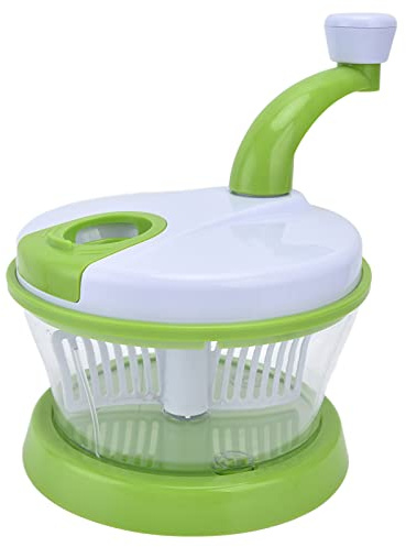 Vegetable Cutter Manual Meat Mincer Salad Spinner Lettuce Dryer Chopper for Kitchen
