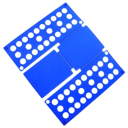 Plieur de Vêtements Bleu en Plastique pour Shorts et Pantalons