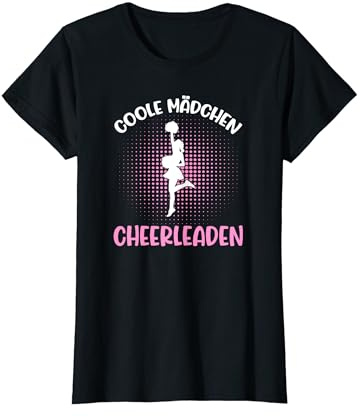Cheerleading Cheerleader Damen Pompom Cheerleaden Mädchen T-Shirt