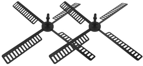 Ciieeo Solar Windmill Accessories Outdoor Replacement Plastic Blades for Garden Yard Decor 1.2 Inch Durable Waterproof Windmill Parts