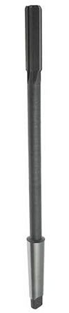 KIRANDY El vástago cónico HSS de 12-36 mm alarga el diámetro del escariador de la máquina de acero de alta velocidad, escariador de alta precisión H7 de acero blanco(18x300 total length)