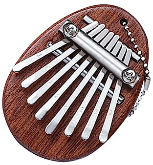 TOGEVAL 3stücke Miniatur Daumenklavier Tragbare Kalimba Für Anfänger Holzoptik Präziser Für Zuhause Und Unterwegs Fingerpiano Für Musikliebhaber Geschenkbox