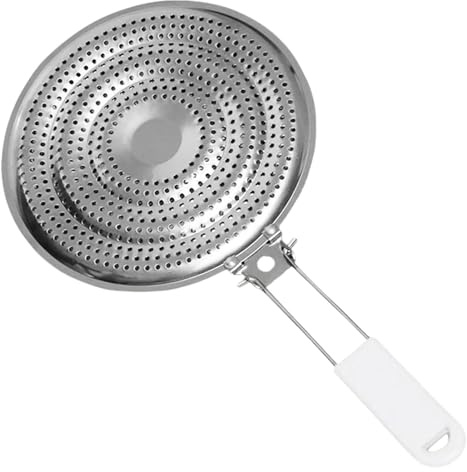 Diffuseur De Chaleur Pour Cuisinière Électrique - Diffuseur De Chaleur Pour Poêle En Acier Inoxydable | Réducteur De Chaleur De Poêle Portable | Diffuseur De Chaleur Pour Cuisinière En Acier Inoxydab