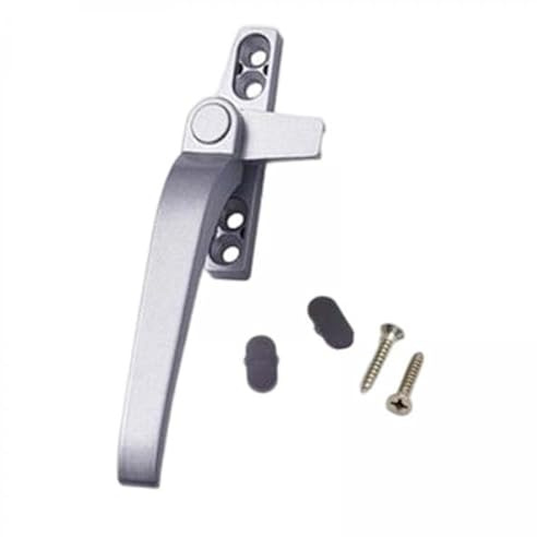 Generic Set di 3 Maniglie per Finestre in Alluminio con Chiusura a Battente