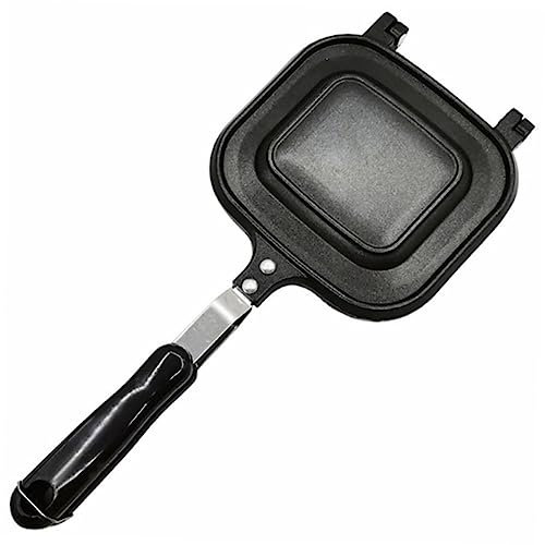 OFFSCH Double Sided Toast Mold Pot Non-Stick Frying Pan for Bread Sandwiches for Home Toasting and Breakfast Preparation