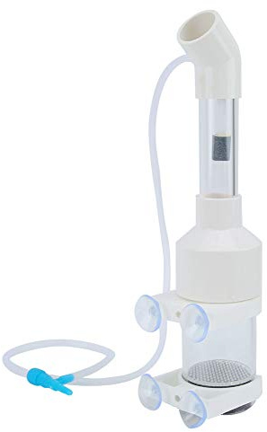 Yctze Incubateur d'Oeufs de Poissons de Cichlidés d'aquarium AQ50025 Acrylique 25 Cm 50 Mm Incubateur de Cichlidés 'Aquarium Court Oeufs 'écloserie de Poissons au Lieu ' 'écloserie de à Couver