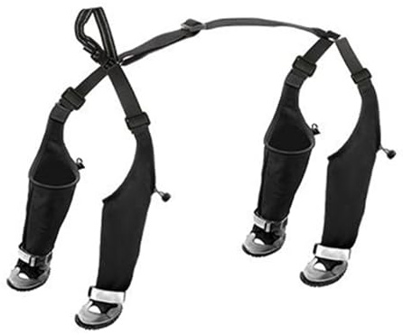 Gihioue Hundestiefel mit Hosenträgern,wasserdichte Und Verstellbare Schuhe Für Hunde Mit Leggings | Hundeschuhe mit Hosenträgern für den Winter,für Outdoor-Aktivitäten, Spaziergänge und