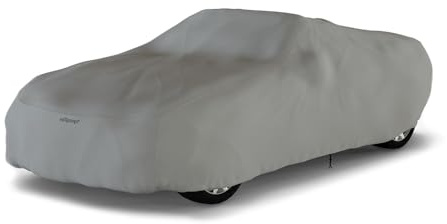SOFTGARAGE Vollgarage Basic 3-lagig lichtgrau Indoor Outdoor atmungsaktiv wasserabweisend Car Cover Ganzgarage Autoplane Autoabdeckung Artikel 101010-0710336