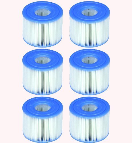 Intex PureSpa Lot de 6 cartouches filtrantes de rechange type S1 | 29001E par Intex