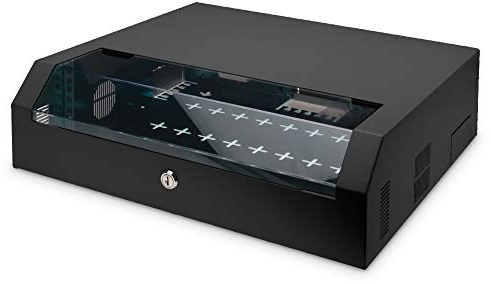 Digitus Armadio Di Rete 19 Pollici 3 U + 2 U - Montaggio Orizzontale A Parete - Compatto - Portata 30 Kg - Nero