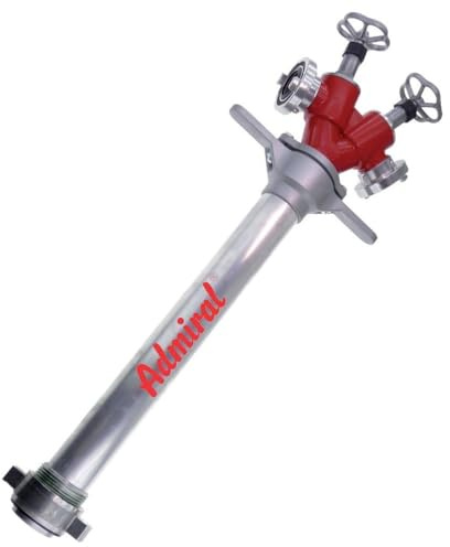 Standrohr dn80c 2 abg. mit Ventilen Format 4006918290812D 110 cm