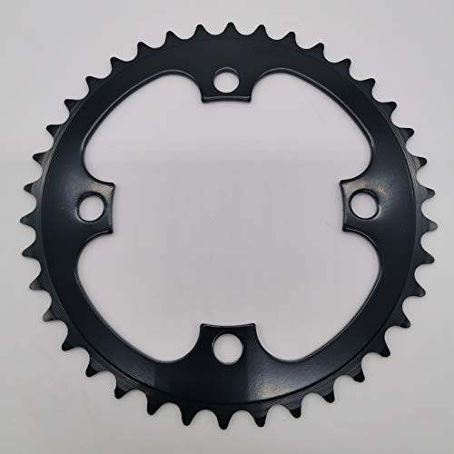 Unbekannt Kettenblatt 38/42/44/46 Zähne 4-Arm MTB Chainring 104 mm Lochkreis Stahl Schwarz