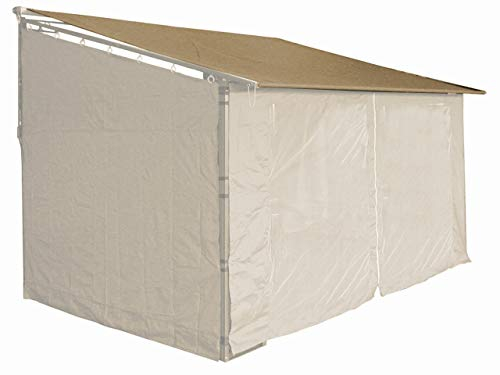 QUICK STAR Ersatzdach Roll Pavillon 3x4m Pavillondach Markise Ersatzbezug Sand