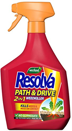 Resolva 20300515 Path & Drive Weed Killer 1L, Natural