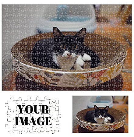 Custom Jigsaw Puzzles Personalized Photo Image Puzzle Unique Gift Family Games (1000piece(Cardboard))