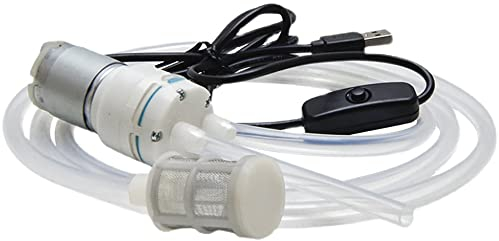 Jieotwice Mini Pompa Elettrica del Vino Casa Portatile Vino Ventosa Attrezzature per la Produzione di Vino con Connettore Usb