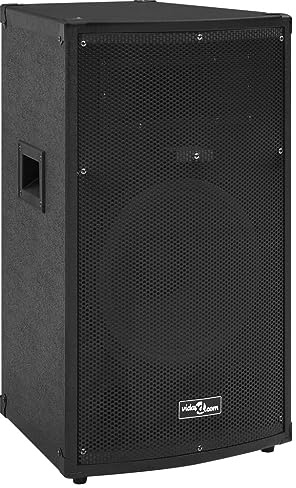 vidaXL Professioneller HiFi-/Bühnen-Lautsprecher Passiv 1000 W Schwarz