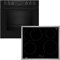 NEFF EX4IB, Einbauherd-Set bestehend aus E1CCD2AK1, N 30, Einbauherd mit CircoTherm, 60 x 60 cm, Schwarz und M56SBF1L0, N 50, herdgesteuertes Induktionskochfeld, 60 cm, Schwarz, mit Rahmen aufliegend