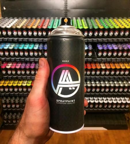 KLAMOTTEN STORE Double A Premium Sprühdosen einzeln 400ml Lack auf Acrylharzbasis matt hochdeckend schnell trocken stark pigmentiert (Mintgrün)