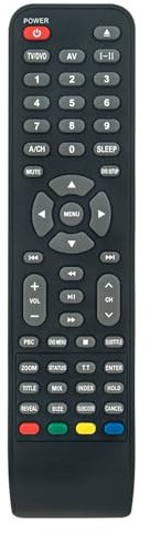 VINABTY New RM-KP11 Remote Control Replacement fit for BUSH LCD15DVD014 TV LCD DVD REMOTE CONTROL KENMARK LVD158 TV LCD Remote Controller