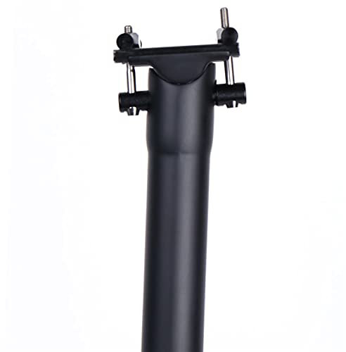 Fahrrad Sattelstütze,Bike Federsattelstütze Fahrrad-Kohlefaser-Platz-Post-Straßen-Bike-Sattelstütze 27.2/30,8/31,6 mm Superlicht 130-155g Titanschrauben (Color : 27.2x300mm 6109)
