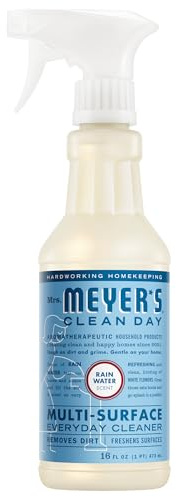 MRS. MEYER'S CLEAN DAY Multi-Surface Everyday Cleaner, Rain Water Scent, 16 Ounce Bottle