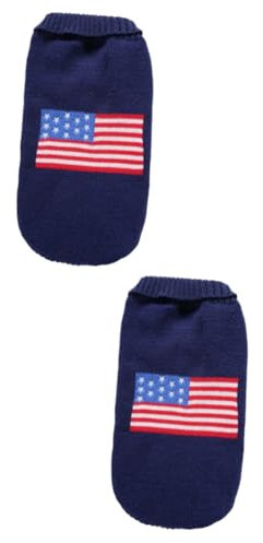 Supvox 2St Haustier-Partykostü Hundepullover für große Hunde Hundemäntel und -Pullover Welpe hundepullover warm Warmer hundepullover hundepulli Hoodies Weihnachtspullover Party-Hundetuch