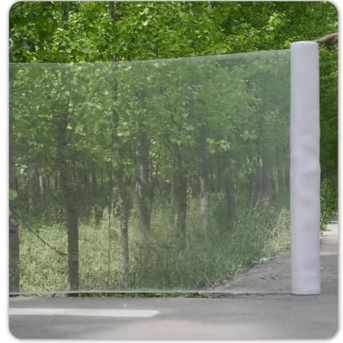 Boracy Filet Anti Insecte Blanc, Filet de Jardin Maille Fine, Filet Anti Insecte Arbre Fruitier Oiseaux Tunnel, Filet Anti Grele Filet Moustiquaire Papillon(4x10m)