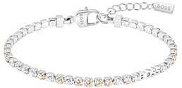 HBJ BOSS Jewelry Armband für Damen Kollektion KASSY PRECIOUS Aus Edelstahl mit Farbigen Kristallen - 1580633