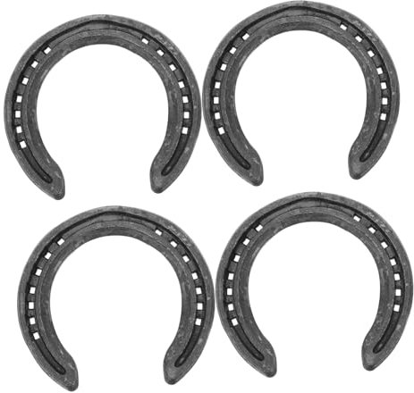 BESPORTBLE 4 Stück Eisen Pferdehuf Reparaturwerkzeuge Reitsport Werkzeuge Pferdeschuhe Ornament Für Wanddekoration Partybevorzugung