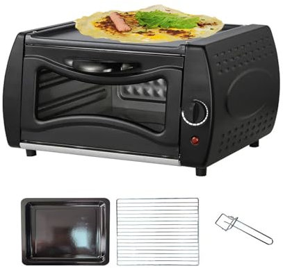Forno Elettrico Per Pizza Da 2100 W, Pizzaiolo Da Banco Da 15 Litri, Con Vassoio Da Forno, Griglia Da Forno, Forno Tandoor Indiano, Forno Multifunzione Con Tostapane, Per Pollo Tandoori, Naan E Anche